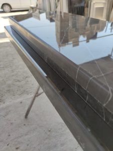 سنگ پله مشکی لاشتر