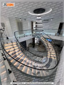 سنگ پله 22 پروژه سنگ پله دوبلکس عسلویه