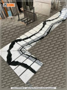 سنگ پله 17 پروژه سنگ پله دوبلکس نمک آبرود