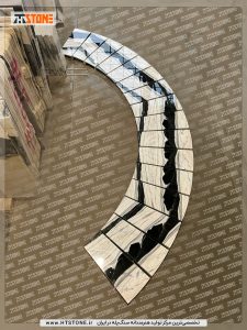 سنگ پله 30 پروژه سنگ پله دوبلکس کاشان