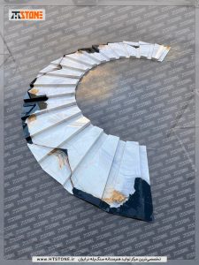 سنگ پله 14 پروژه سنگ پله دوبلکس شهر لنگرود